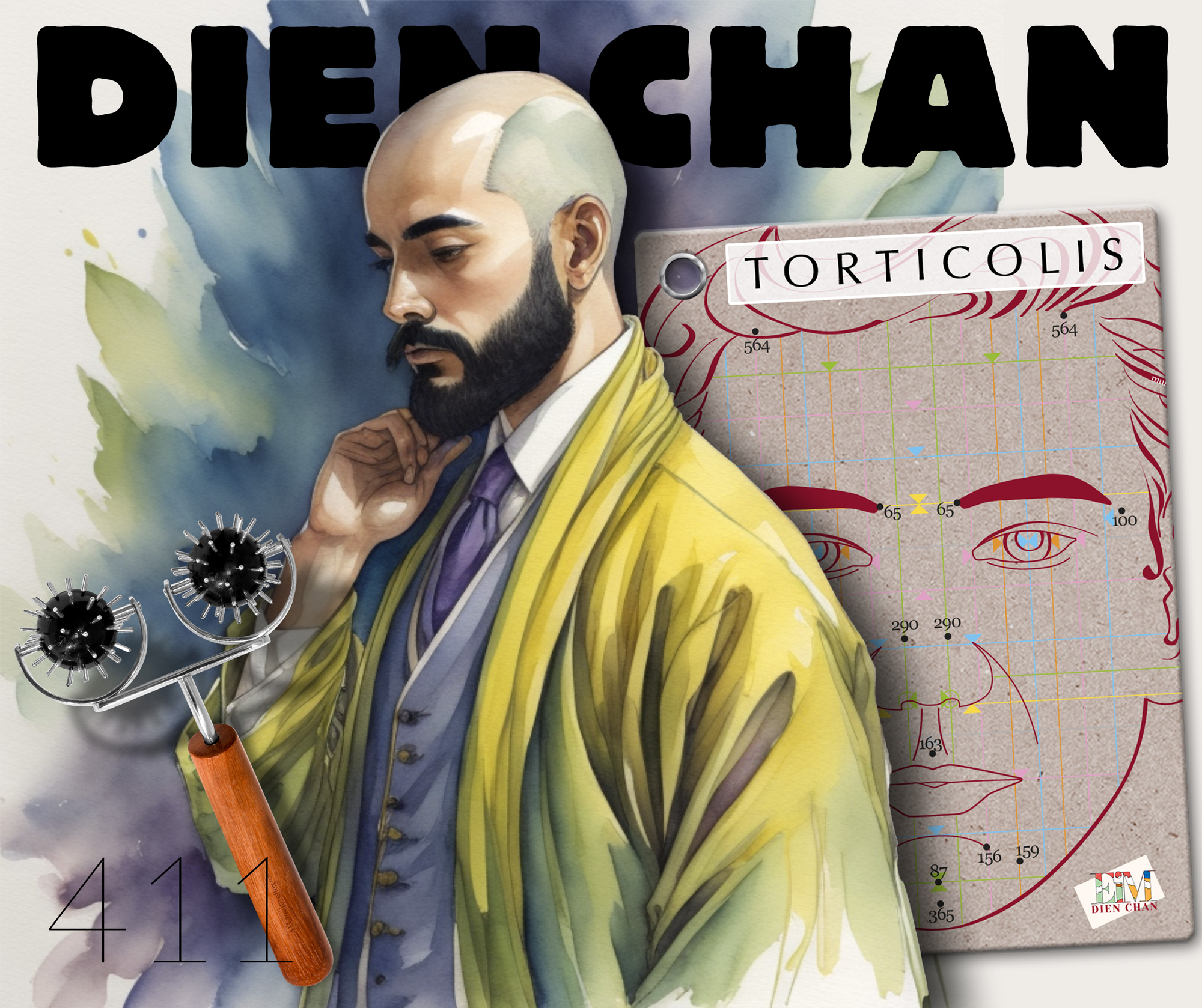 Tratar la toticolis en Dien Chan